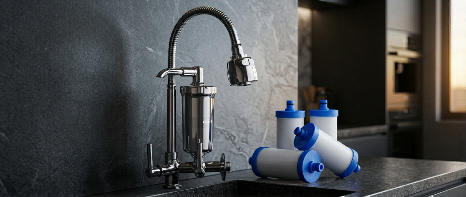 Você ainda compra galão? Veja essa torneira com filtro