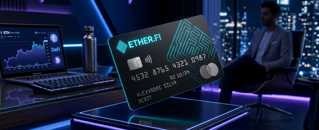 Cartão Ether.fi: Como gastar seu saldo cripto no dia a dia