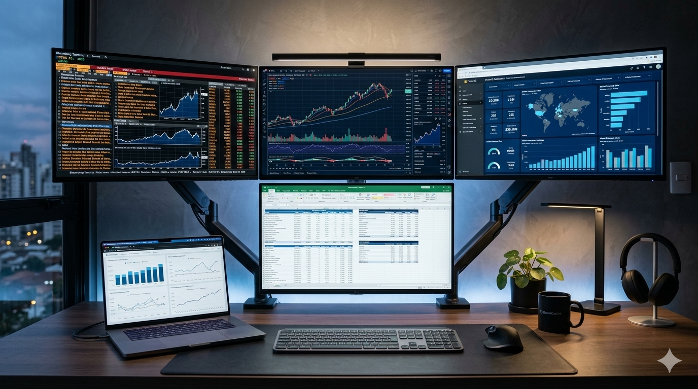 Setup de Alta Performance: Notebooks que suportam 4 Telas