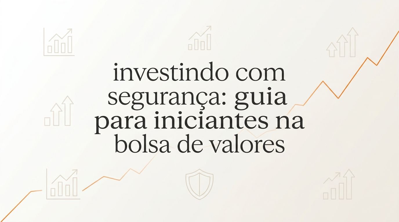 Investindo com segurança: guia para iniciantes na bolsa de valores
