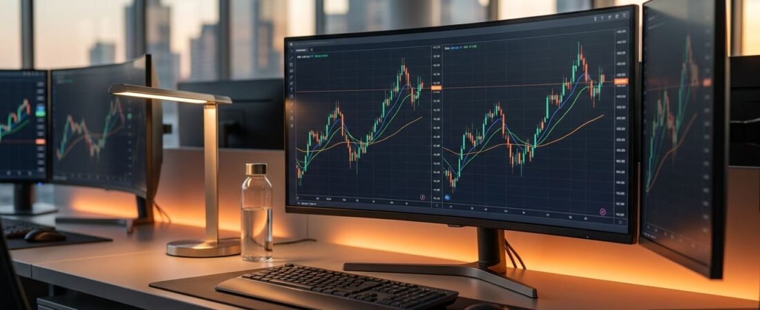 Trading com Médias Móveis: sinais claros para entrar e sair