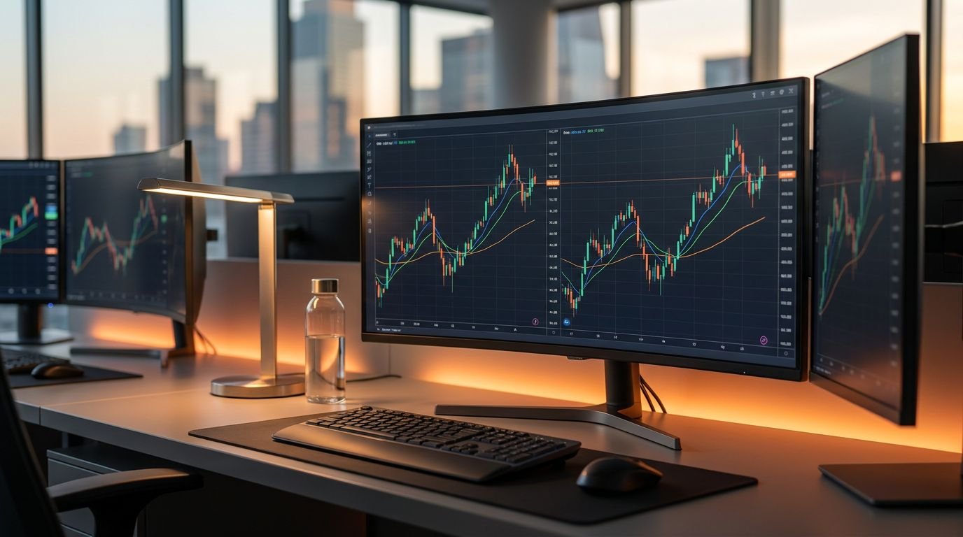 Trading com Médias Móveis: sinais claros para entrar e sair